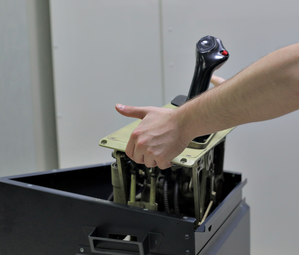 FSC A320 forward side console CPT ORIGINAL SIDESTICK 